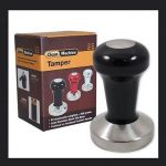 Coffee Tamper, 58mm Stainless Flat, Black – ProTamp