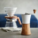 Hario Coffee Mill – Ceramic Olive Wood