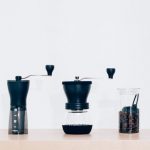 Hario Mini Coffee Mill Plus – Transparent Black3