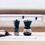 Hario Mini Coffee Mill Plus – Transparent Black5