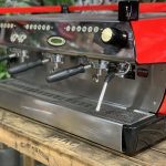 La-Marzocco-GB5-3-Group-Red-w.-Gold-Lions-badge-Coffee-Machine-Warehouse-1858-Princes-Highway-Clayton-3168-VICIMG_9542-600×450