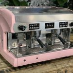 Wega-Polaris-2-Group-High-Cup-Pale-Pink-Espresso-Coffee-Machine-Warehouse-1858-Princes-Highway-Clayton-3168-VICIMG_3947-600×450