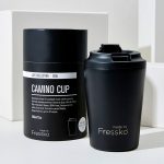 Fressko-12oz-Coal-Black-Reusable-Cup