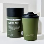 Fressko-12oz-Khaki-Green-Reusable-Cup