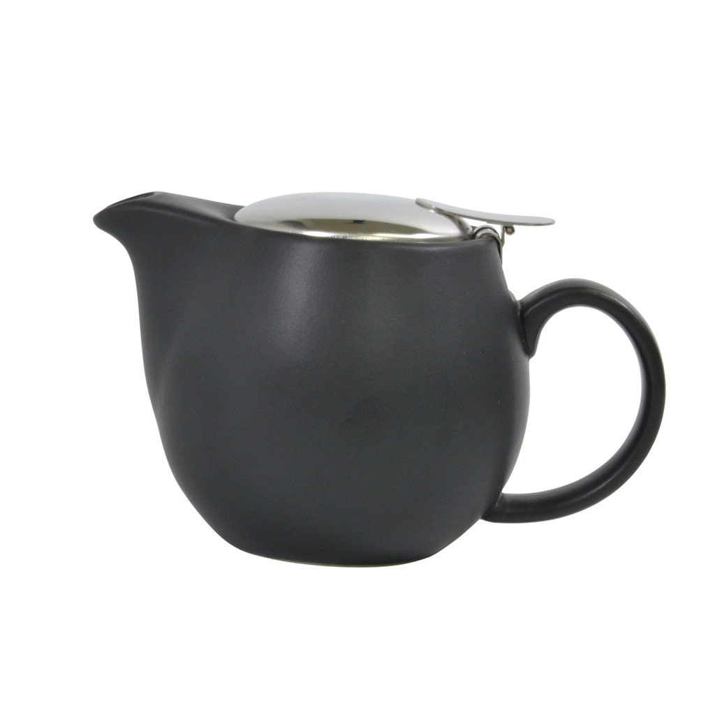 350ml-Matt-Black-Infusion-Teapot