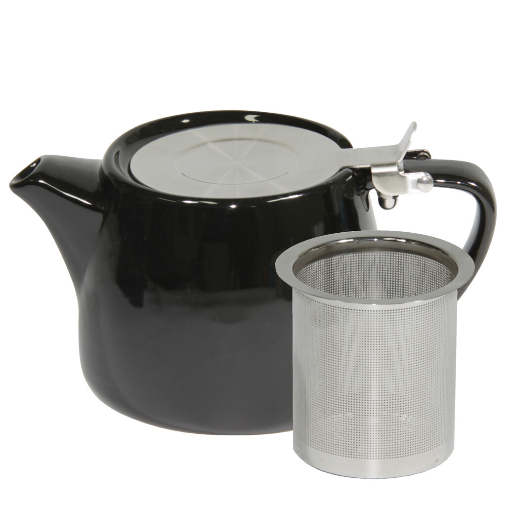 500ml-Black-Stackable-Teapot