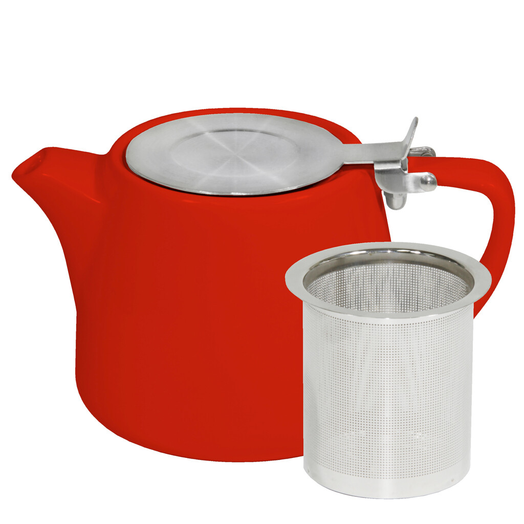 500ml-Red-Stackable-Teapot